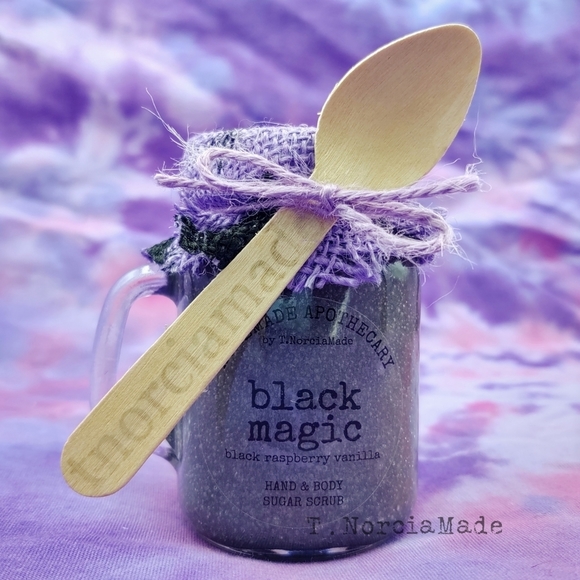 T.NorciaMade Other - Black Magic🕷️ Hand & Body Sugar Scrub: Black Raspberry Vanilla